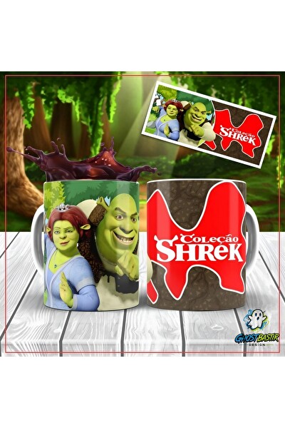 Ghostbastır Design Shrek Kupa Bardak - 1 Adet K0404