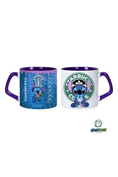 Ghostbastır Design Stitch Kupa Bardak - 1 Adet 0695