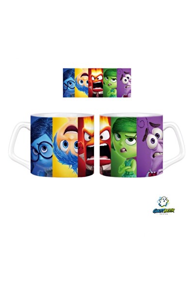 Ghostbastır Design Ters Yüz Kupa Bardak - 1 Adet 0606