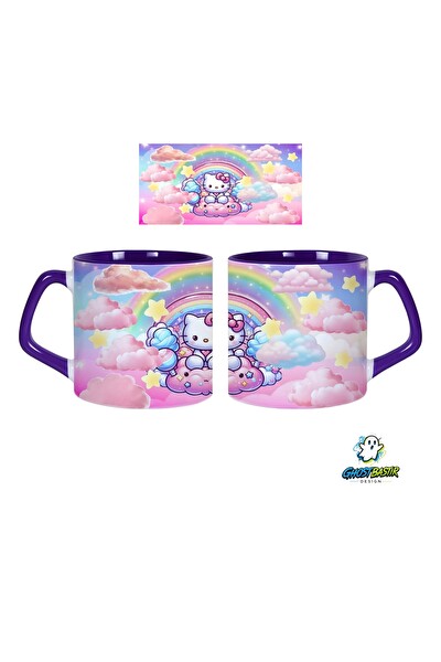 Ghostbastır Design Hello Kitty Kupa Bardak - 1 Adet 0654
