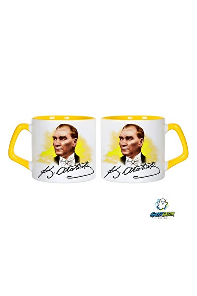 Ghostbastır Design Atatürk Kupa Bardak - 1 Adet 0625