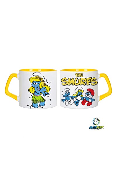 Ghostbastır Design Şirinler Kupa Bardak - 1 Adet 0731