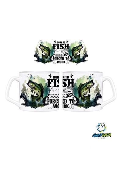 Ghostbastır Design Balıkçı Kupa Bardak - 1 Adet K0158