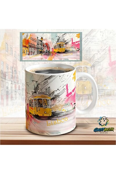 Ghostbastır Design Lizbon Kupa Bardak - 1 Adet K0301