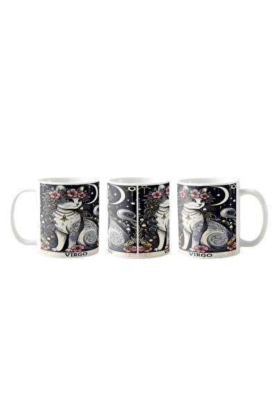 Ghostbastır Design Başak Burcu Kupa Bardak - 1 Adet K010