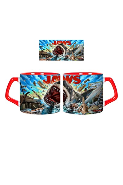 Ghostbastır Design Jaws Kupa Bardak - 1 Adet 0229