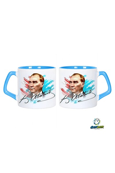 Ghostbastır Design Atatürk Kupa Bardak - 1 Adet 0626