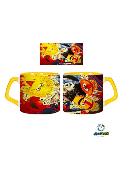 Ghostbastır Design Susam Sokağı Kupa Bardak - 1 Adet 0701