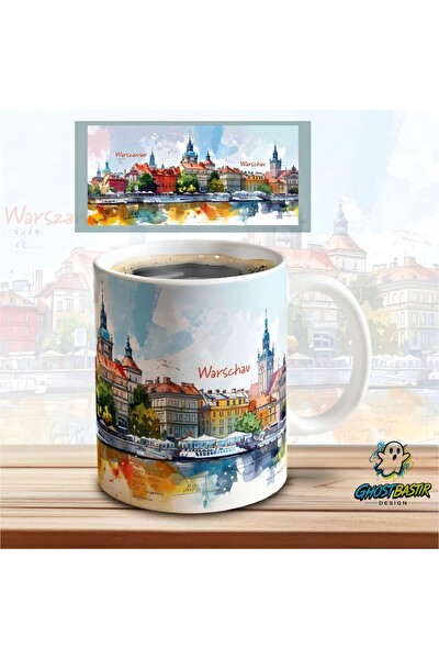 Ghostbastır Design Varşova Kupa Bardak - 1 Adet K0445
