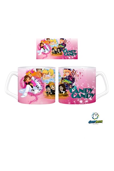 Ghostbastır Design Şeker Kız Candy Kupa Bardak - 1 Adet 0716
