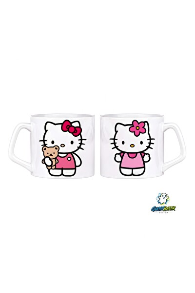 Ghostbastır Design Hello Kitty Kupa Bardak - 1 Adet 0653
