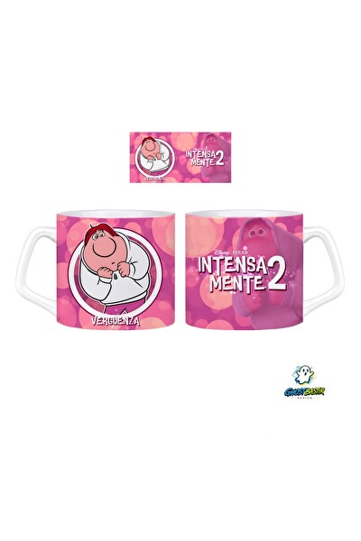 Ghostbastır Design Ters Yüz Verguenza Kupa Bardak - 1 Adet 0608