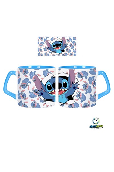 Ghostbastır Design Stitch Kupa Bardak - 1 Adet 0699
