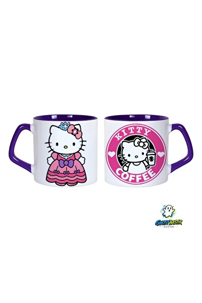Ghostbastır Design Hello Kitty Kupa Bardak - 1 Adet 0660