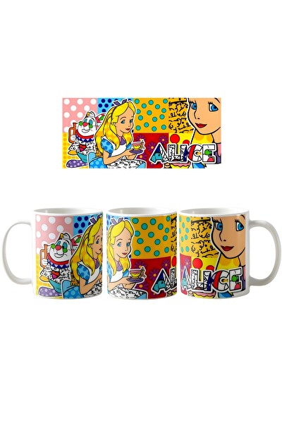 Ghostbastır Design Alice Kupa Bardak - 1 Adet K001