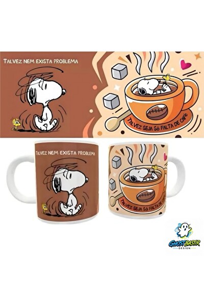 Ghostbastır Design Snoopy Kupa Bardak - 1 Adet K0410