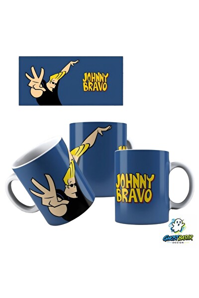 Ghostbastır Design Johnny Bravo Kupa Bardak - 1 Adet K0267