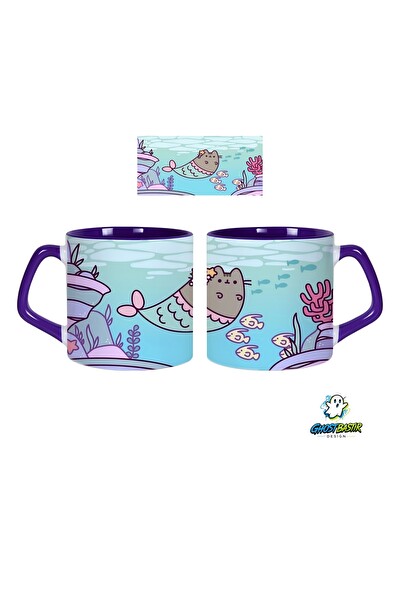 Ghostbastır Design Pusheen Kupa Bardak - 1 Adet 0683