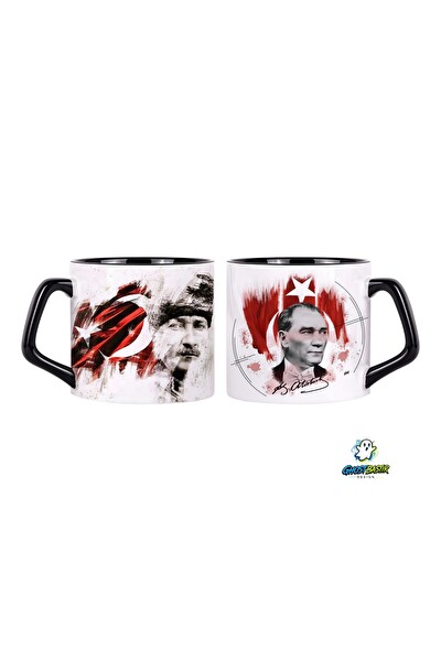 Ghostbastır Design Atatürk Kupa Bardak - 1 Adet 0620