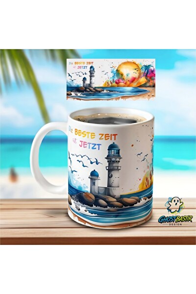 Ghostbastır Design Denizci Feneri Kupa Bardak - 1 Adet K0193