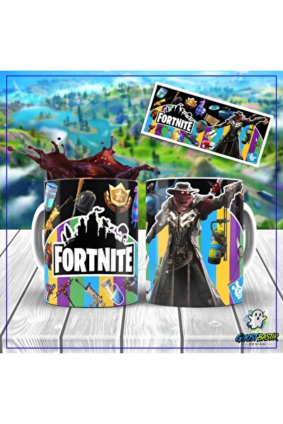 Ghostbastır Design Fortnite Kupa Bardak - 1 Adet K0224