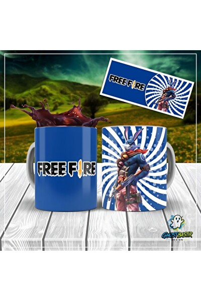 Ghostbastır Design FreeFire Kupa Bardak - 1 Adet K0227