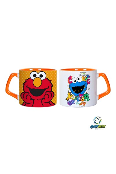 Ghostbastır Design Susam Sokağı Kupa Bardak - 1 Adet 0703