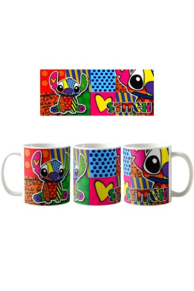 Ghostbastır Design Stitch Kupa Bardak - 1 Adet K0123
