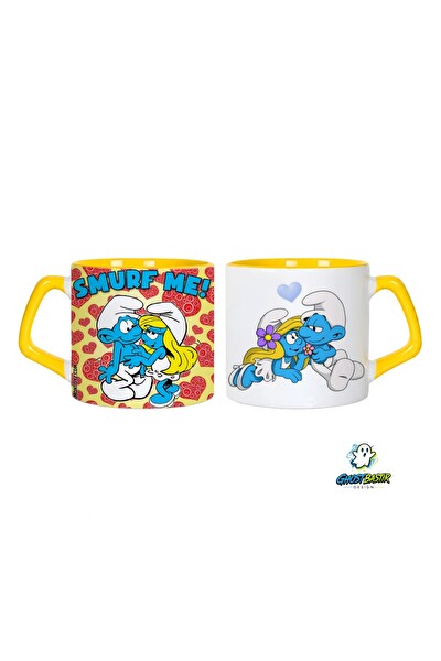 Ghostbastır Design Şirinler Kupa Bardak - 1 Adet 0728
