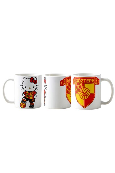 Ghostbastır Design Göztepe Spor Hello Kitty Kupa Bardak - 1 Adet K036