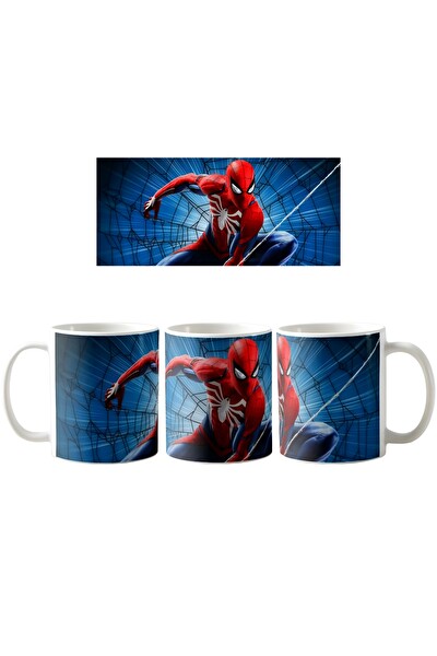 Ghostbastır Design Spider-man Kupa Bardak - 1 Adet K096