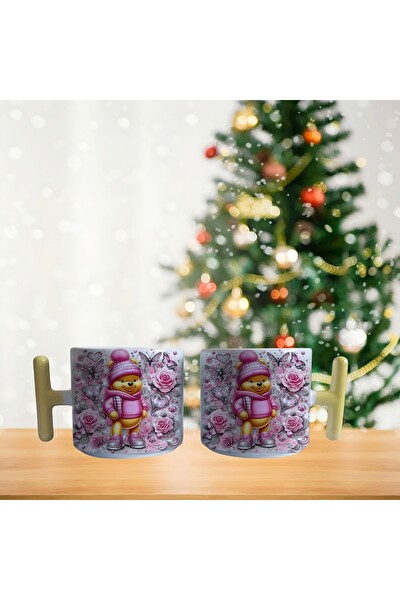 Ghostbastır Design Winnie The Pooh Kupa Bardak - 1 Adet 0548