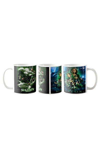 Ghostbastır Design Matrix Kupa Bardak - 1 Adet K083