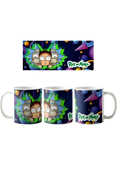 Ghostbastır Design Rick and Morty Kupa Bardak - 1 Adet K0105