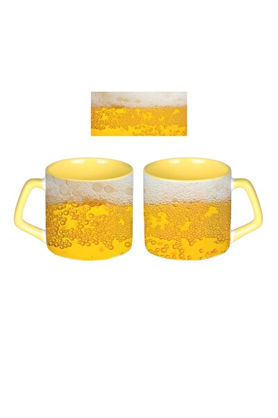 Ghostbastır Design Bira Köpüğü Kupa Bardak - 1 Adet 067