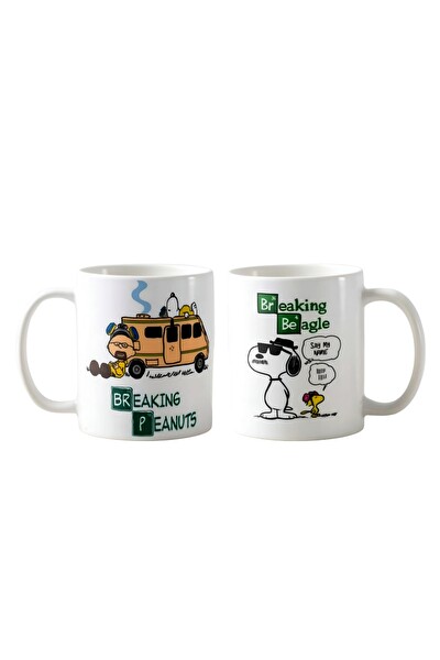 Ghostbastır Design Breaking Bad Snoopy Kupa Bardak - 1 Adet K016
