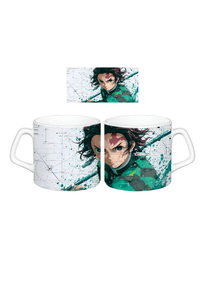 Ghostbastır Design Demon Slayer Kupa Bardak - 1 Adet 0115
