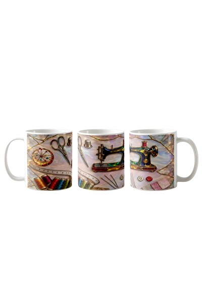 Ghostbastır Design Terzi Malzemeleri Kupa Bardak - 1 Adet K0133
