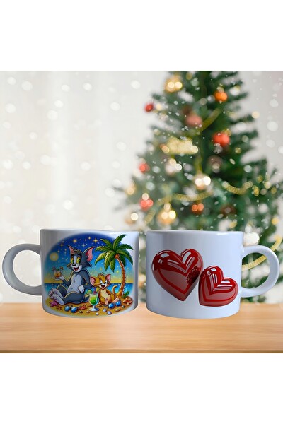 Ghostbastır Design Tom ve Jerry Kupa Bardak - 1 Adet 0518