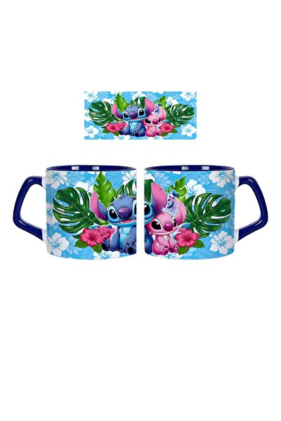 Ghostbastır Design Stitch ve Lola Kupa Bardak - 1 Adet 0458