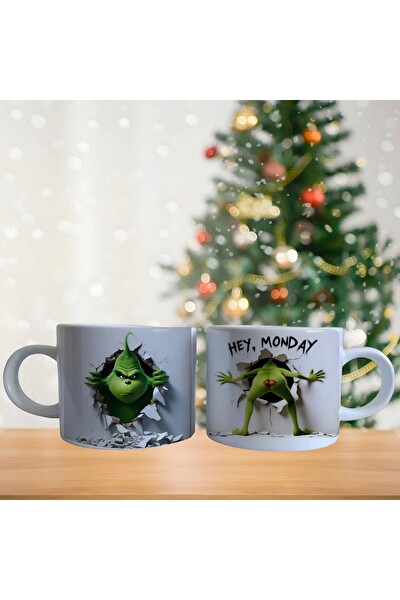 Ghostbastır Design Grinch Kupa Bardak - 1 Adet 0176