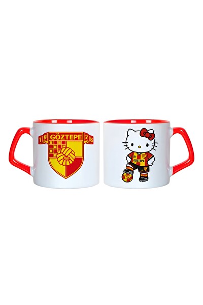 Ghostbastır Design Göztepe Spor Hello Kitty Kupa Bardak - 1 Adet 0175