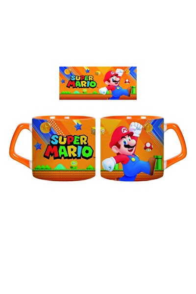 Ghostbastır Design Süper Mario Kupa Bardak - 1 Adet 0472