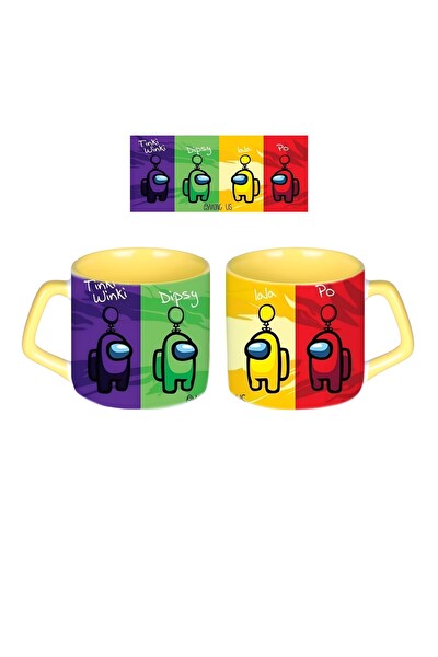 Ghostbastır Design Teletabi Kupa Bardak - 1 Adet 0500