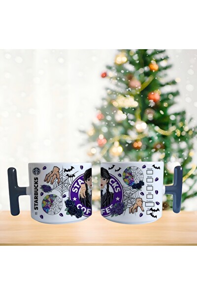 Ghostbastır Design Wednesday Kupa Bardak - 1 Adet 0540