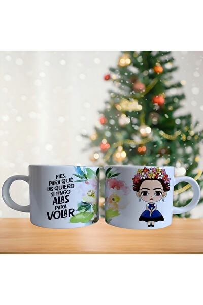 Ghostbastır Design Frida Kahlo Kupa Bardak - 1 Adet 0157
