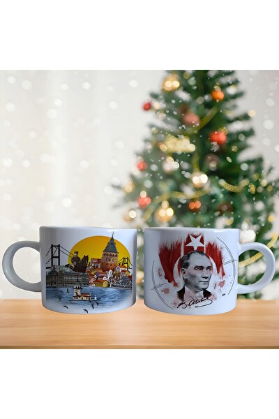 Ghostbastır Design Atatürk Kupa Bardak - 1 Adet 033