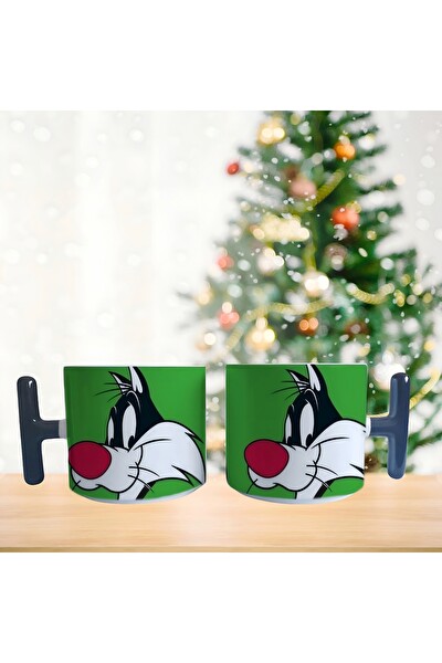Ghostbastır Design Sylvestre Kupa Bardak - 1 Adet 0474