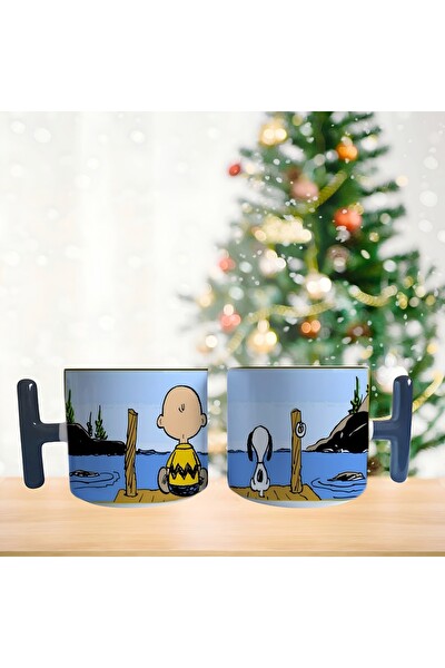 Ghostbastır Design Snoopy Kupa Bardak - 1 Adet 0434