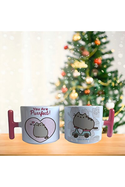 Ghostbastır Design Pusheen Kupa Bardak - 1 Adet 0382